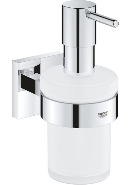 Start Cube Quickfix Sıvı Sabunluk, Duş/banyo Aksesuarı, Krom, 41098000 fırsatları