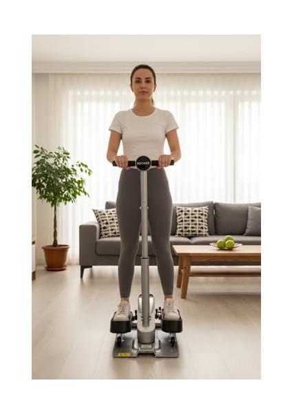 2’si 1 Arada Eliptik Stepper ve Mini Bisiklet, Ayakta ve Oturarak Kullanım modelleri