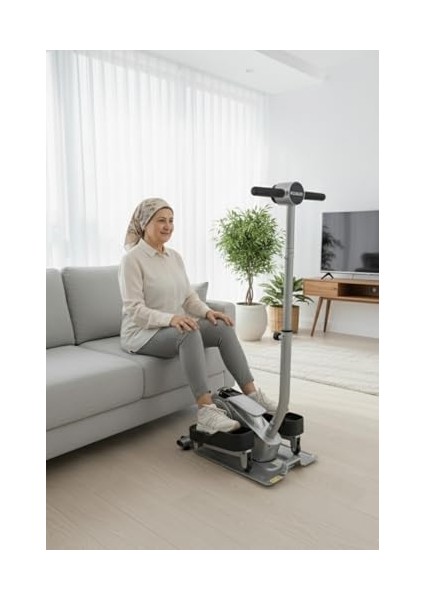 2’si 1 Arada Eliptik Stepper ve Mini Bisiklet, Ayakta ve Oturarak Kullanım fırsatları