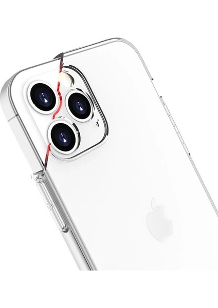 Apple iPhone 13 Pro Max Kılıf Lüx Şeffaf Silikon indirimleri