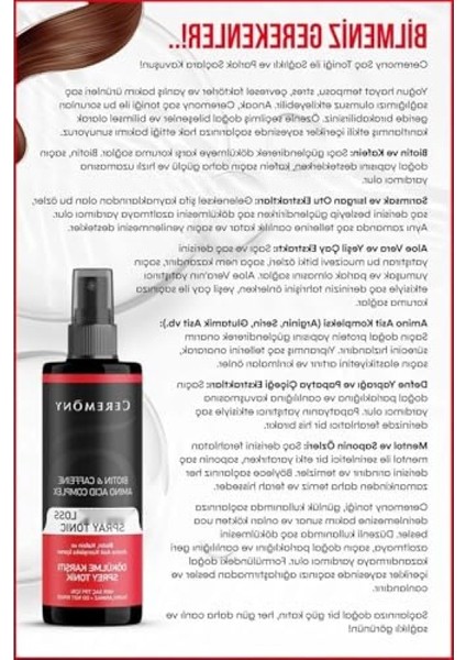 Dökülme Karşıtı Saç Spreyi - 250ML modelleri