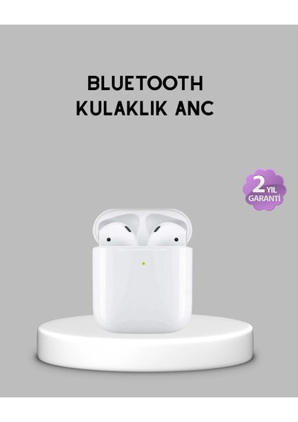 Aktif Gürültü Önlemeli Rgb Işıklı Kablosuz Kulak Üstü Kulaklık