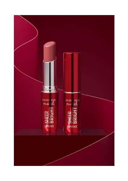 Sheer Bright Lipstick NO:107 Mauve - Parlak Ruj fiyatları
