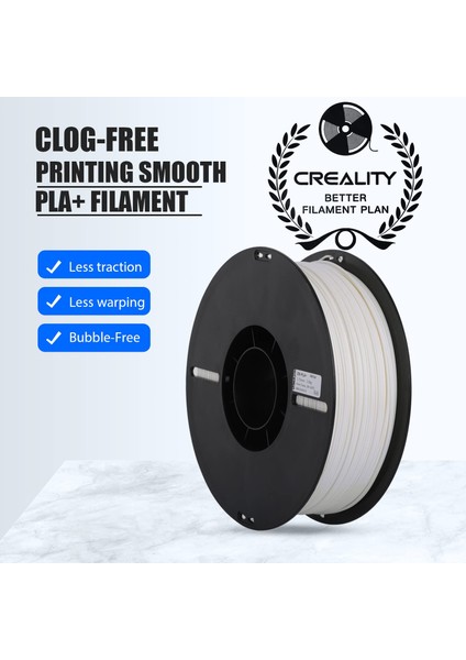 Creality Ender Pla Plus 1.75 mm 1 kg Beyaz Filament fiyatları