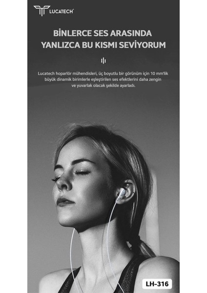 Jack Girişli Mikrofonlu Kablolu Kulaklık 3.5mm fırsatları