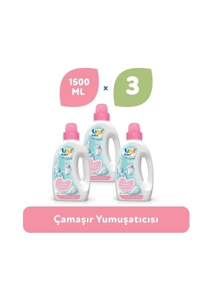 Çamaşır Yumuşatıcısı 3X1500 ml fiyatları
