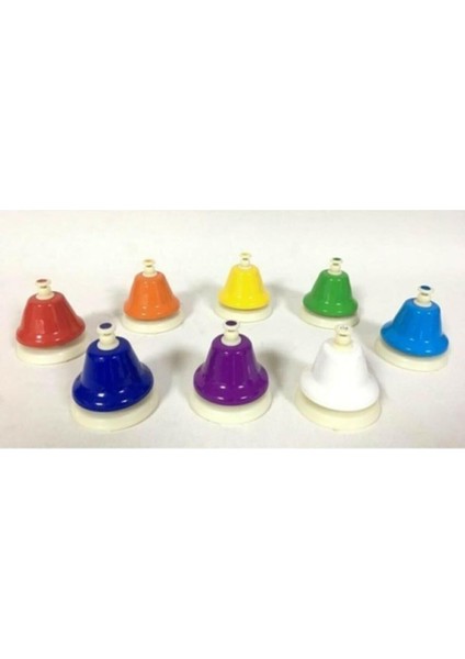 Bells - Renkli Nota El Zili Seti - 8 Nota C (Do) fiyatları