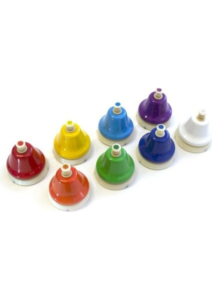 Bells - Renkli Nota El Zili Seti - 8 Nota C (Do) modelleri