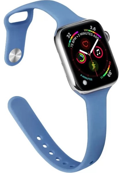 Apple Watch 38MM Uyumlu Klasik Kordon - Koyu Mavi fiyatları
