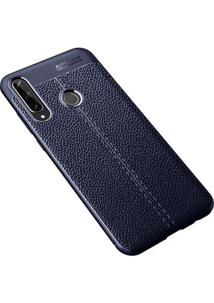 Huawei Y6P Kılıf Auto Focus Kapak - Lacivert fiyatları