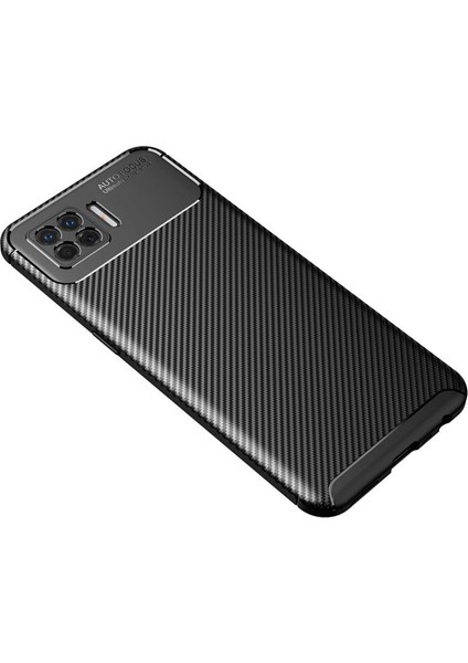 Oppo A73 Kılıf Auto Focus Karbon Kapak - Siyah fiyatları