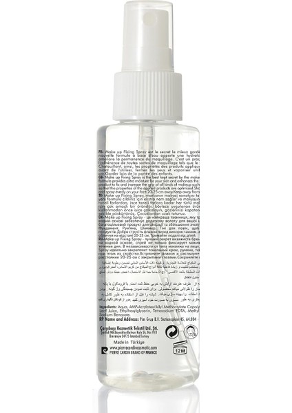 Tr Make Up Setting Spray – Makyaj Sabitleyici Sprey 110 ml fiyatları