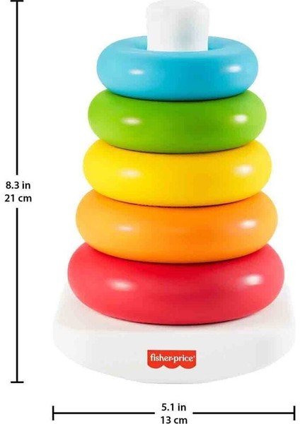 GRF09 Fisher-Price Doğa Dostu Renkli Halkalar modelleri