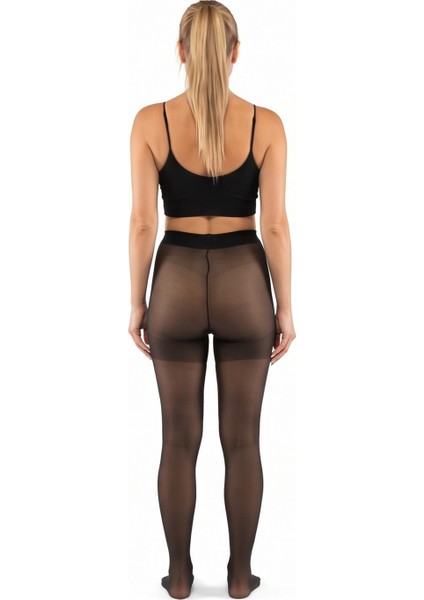 Code 5404-K Ccl1 (18-21 Mmhg) Kilotlu Siyah Varis Çorabı (Burnu Kapalı)