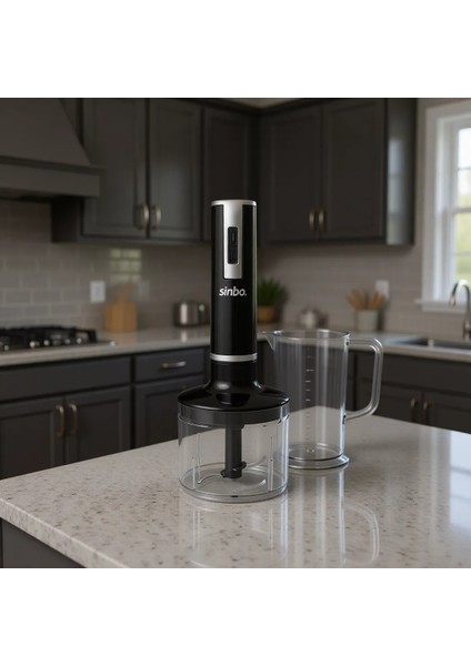 SHB-3117 1000 W Çoklu Set Blender, 800 ml Kapasite ve Çelik Bıçak Özelliği ile Etkili fırsatları