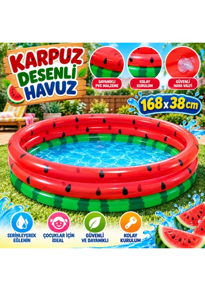 IH58448 Karpuz Desenlı Havuz 168X38 cm fiyatları
