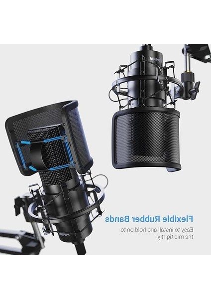 Metal Pop Filtre, Seste Netlik Sağlamak Için Ideal modelleri
