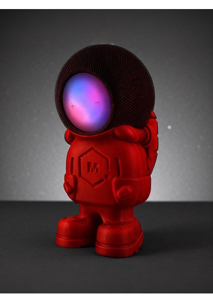Homepod Mini Için Astronot Görünümlü Stand(Bioplastik) (Kırmızı) fiyatları