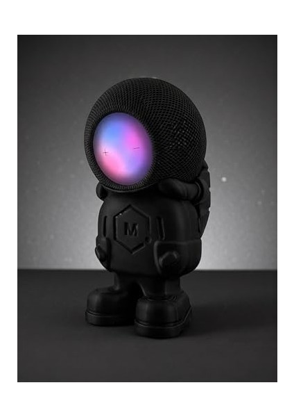 Homepod Mini Için Astronot Görünümlü Stand(Bioplastik) (Kırmızı) modelleri