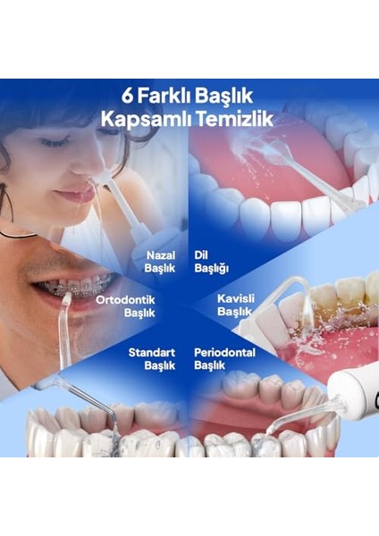 Probiwash 7in1 Ağız Duşu modelleri
