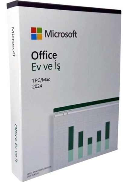 Office 2024 Ev ve Iş, EP2-06692, Türkçe Kutu modelleri