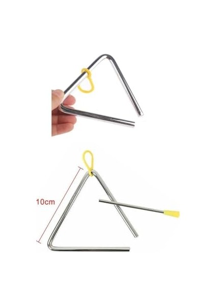 Üçgen Zil 10 cm Çelik fiyatları