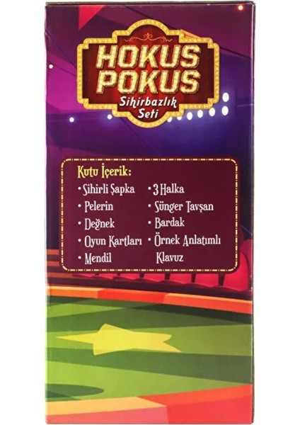 Generic Hokus Pokus Sihirbazlık Seti GNSRKFAZ250 fırsatları