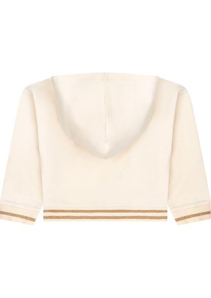 Çiçek Sim Baskılı Kapüşonlu Sweatshirt modelleri