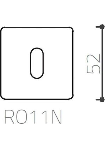System RO11 Kapı Kolu Rozeti Oda Saten Renk fiyatları