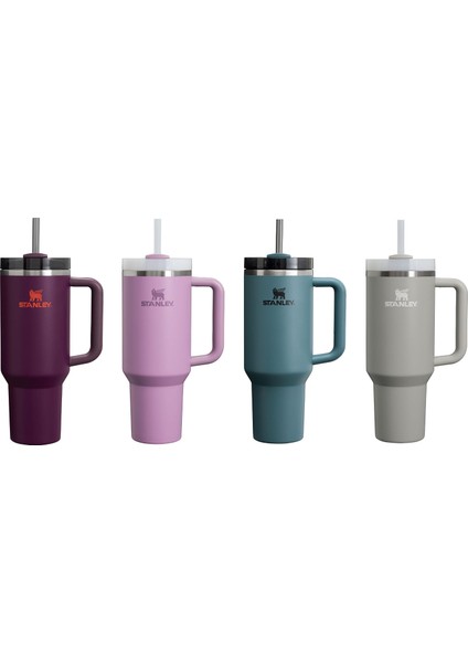 Quencher Pipetli Termos Bardak, 1.18 L
