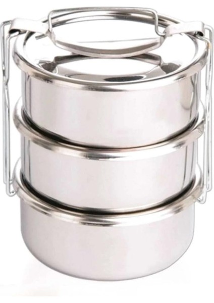 Çelik Sefer Tası 3'lü Set 12X6 Cm, NDMNDM2148 modelleri