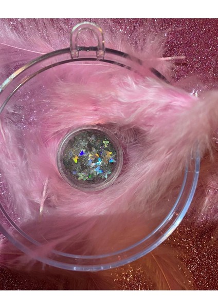 Jel Glitter Kelebekli Göz Farı modelleri
