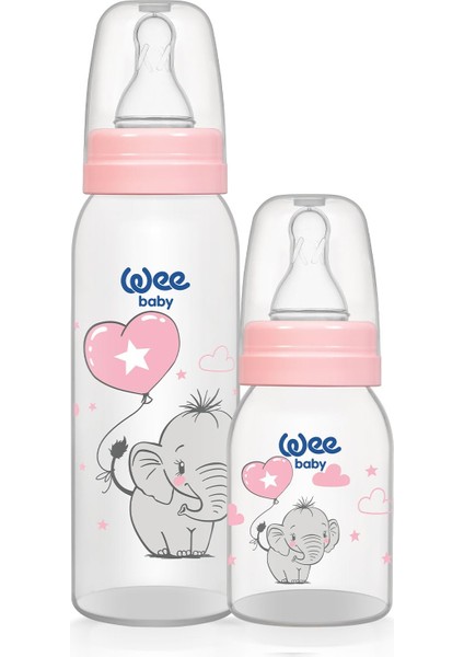 Klasik Pp Biberon Seti 125 ml + 250 ml Pembe 0-6 Ay fırsatları
