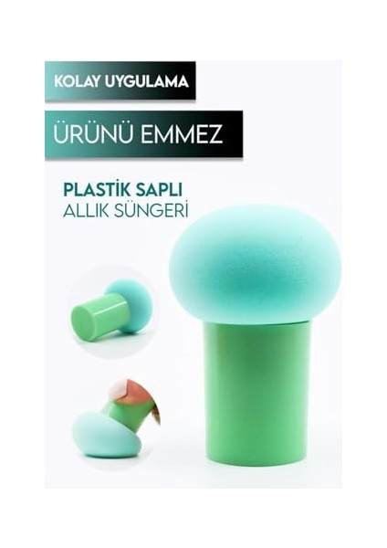 Çok Renkli, Kutulu Makyaj Süngeri Seti, 4'lü modelleri
