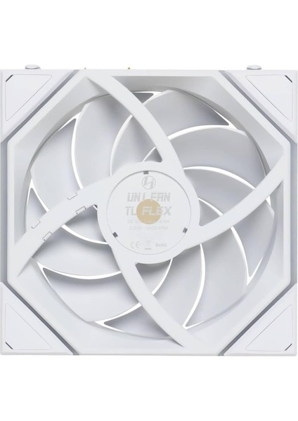 Unı Fan Tl Flex Kablosuz Fan, Argb - 120MM, Beyaz fırsatları