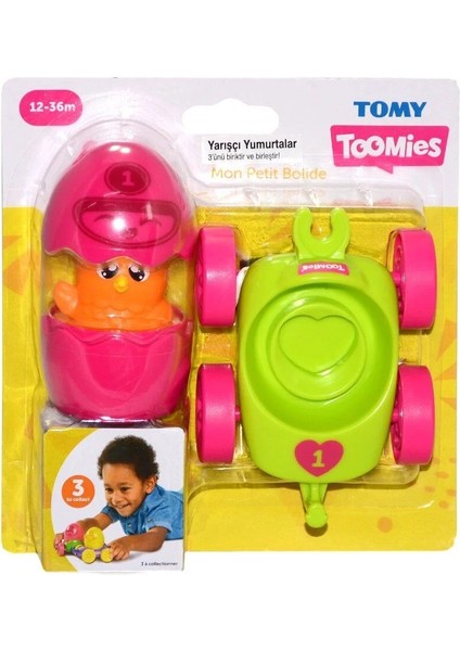 73088 Tomy - Yarışcı Yumurtalar 12-36 Ay modelleri