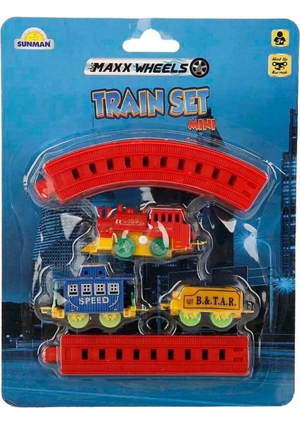 2559 Maxx Wheels Mini Tren Seti 11 Parça -Sunman modelleri
