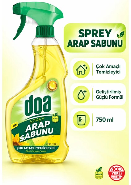 Sprey Arap Sabunu 750 ml fırsatları