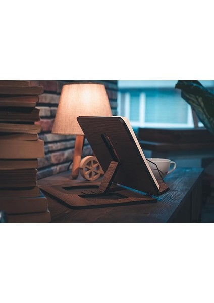 Wood - Kitap Okuma Standı (Ceviz) fırsatları