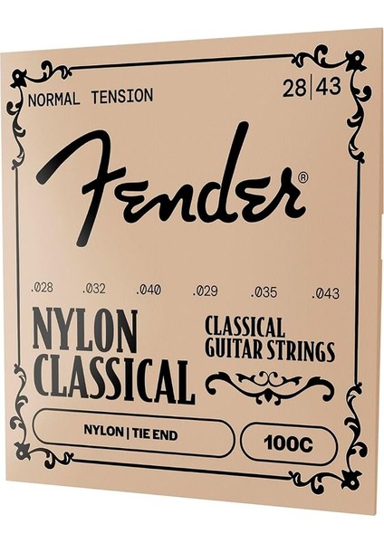 100 Clear/silver Tie Nylon Classical Strings Takım Tel Klasik Gitar Teli fırsatları