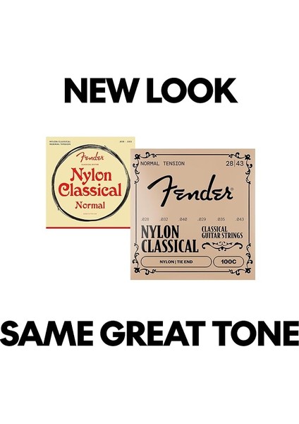 100 Clear/silver Tie Nylon Classical Strings Takım Tel Klasik Gitar Teli indirimleri