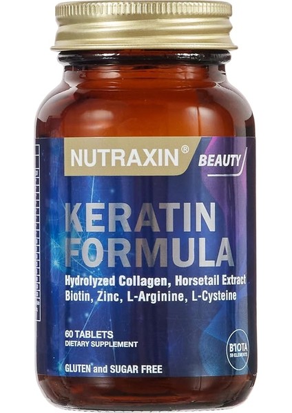 Beauty Keratin Formula 60 Tablet Takviye Edici Gıda indirimleri
