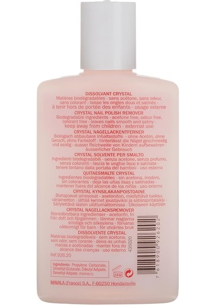 Crystal Asetonsuz Oje Çıkarıcı 100ML fiyatları