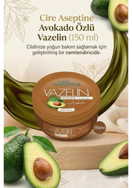 Aseptine Vazelin Avokado 150 ml fiyatları