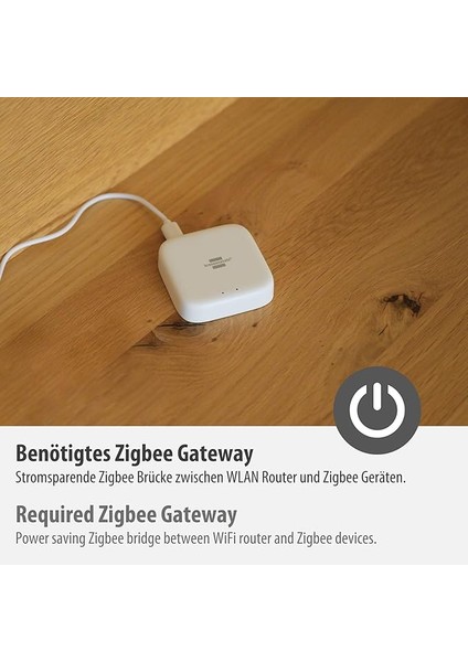 Connect Zigbee Serisi IP68 Lisanslı Smart Home 115 cm Kablolu Su Dedektörü indirimleri