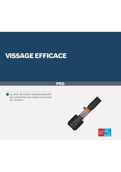 Pro Impact T10-T40 8'li Delikli Torx Bits Uç Seti 2608521U56 indirimleri