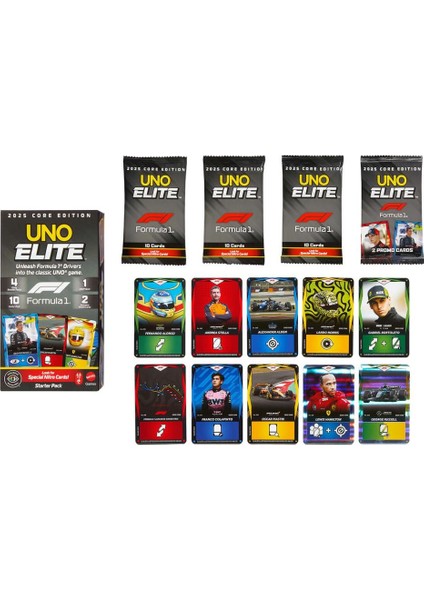JLV42 Uno Elite F1 Kartlar - Başlangıç Paketi fiyatları