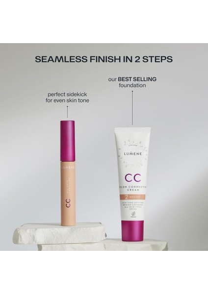 Lumene 7 Etkili Renk Dengeleyici cc Krem Spf 20
