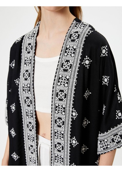Koton Viskon Kimono Nakışlı indirimleri