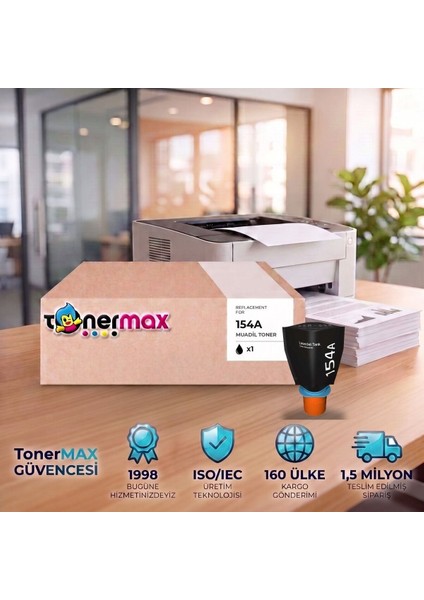 Hp 2502DW Muadil Toner Çipli W1540A 2.500 Sayfa fiyatları